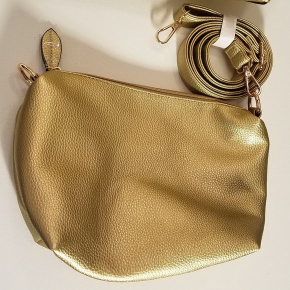 Imoshion Large Reversibile Genuine Faux Leather Bag-In-A-Bag Tote - Picture 3 of 12